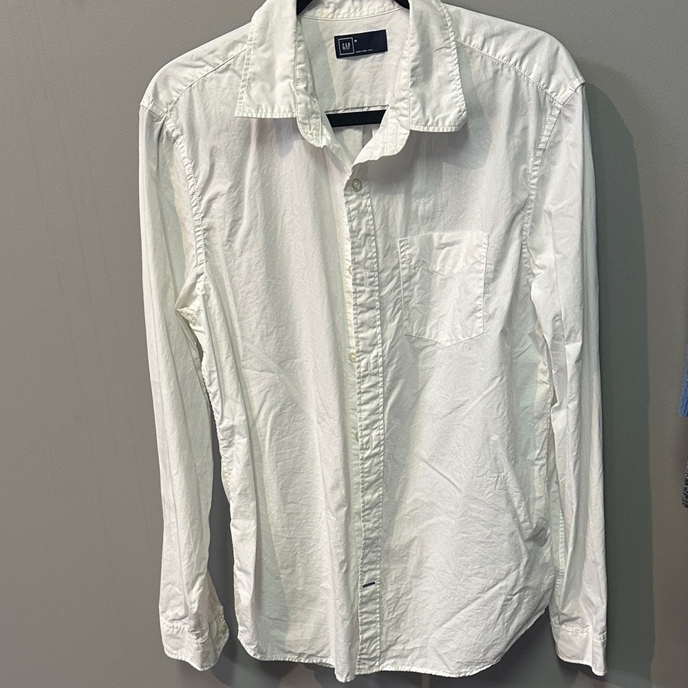 Men's White Dress Shirt